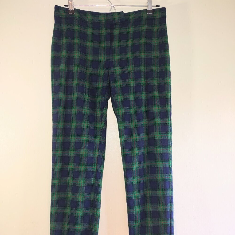 Vineyard Vines Classic Tartan Plaid Wool Pant Size 2 Preppy Old Money Heritage